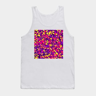 Colourful Camo pattern digital Camouflage Tank Top